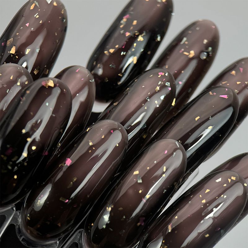 Gel Polish 505 Multi Flakes Fishnet