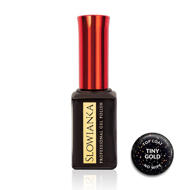 Hovedbilde Top Coat No Wipe Tiny Gold 10g
