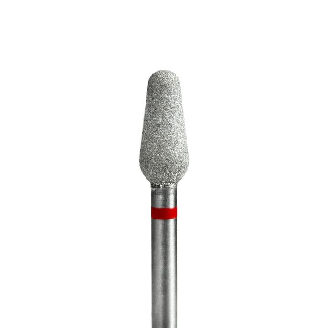 Hovedbilde Manikyr Drill Bit E 25 Rød Oval Kjegle